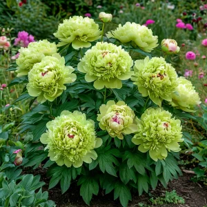 Пион Зеленые Бобы купить по цене от 610р. в интернет-магазине «Посадика» с доставкой почтой в в Наро-Фоминске и по всей России – [изображение №1].